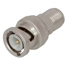 Переход штекер BNC - гнездо F REXANT | код 05-3201 | REXANT