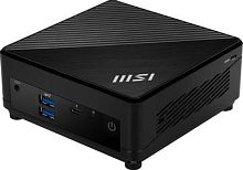 Неттоп MSI Cubi 5 12M-067BRU i5 1235U (1.3) Iris Xe noOS 2xGbitEth WiFi BT 65W черный (936-B0A811-067) | код 1935515 | MSI