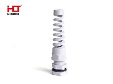 Сальники типа влагозащищенные PG-R 9 с гибким отводом d=4-8мм IP68 -белый HLT | код 083-12-002 | HLT