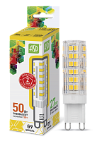 Лампа светодиодная LED-JCD-standard 5Вт 230В G9 3000К 450Лм ASD | код 4690612004594 | ASD