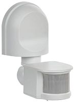 датчик движения ДД 008 белый, макс. нагрузка 1100Вт, угол обзора 180град., дальность 12м, IP44 | код. LDD10-008-1100-001 | IEK