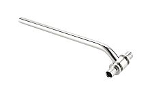 Трубка приборная Т-образная аксиальная латунь 16х250х16 хром. | код 29389 | RTP