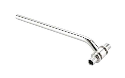 Трубка приборная Т-образная аксиальная латунь 16х250х16 хром. | код 29389 | RTP Трубка приборная Т-образная аксиальная латунь 16х250х16 хром. | код 29389 | RTP