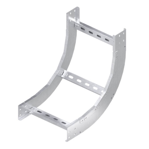 Угол лестничный вертикальный внутренний 90 градусов 150х200, R600, цинк-ламельный | код ULID652ZL | DKC