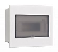 Корпус пласт. навесной прозр. дв. 1 ряд 9 мод. IP41 ЩРН-П | код 31062DEK | DEKraft