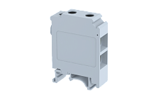 Клемма проходная винтовая для подключения уличного фонарного освещения 35 мм2, на 3 подключения, серая LPT235(G) | код 1908050000 | Elmex