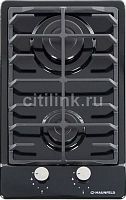 Газовая варочная поверхность Maunfeld EGHE.32.6CB/G черный | код 1512620 | MAUNFELD