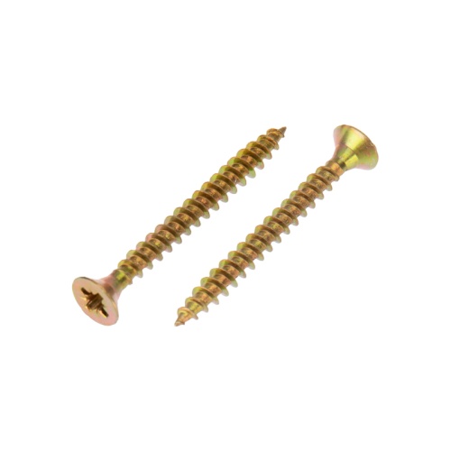 Саморез универсальный KRANZ 4х40, желтый цинк, короб (200 шт./уп.) | код KR-01-3311-029 | KRANZ