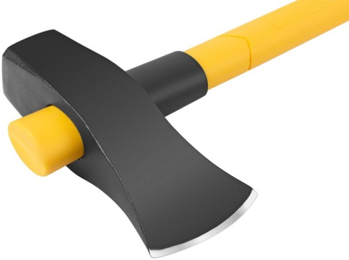 Топор-колун кованый 900мм 3600г фибергласовая длинная ручка FIT 46179 фото 4 Топор-колун кованый 900мм 3600г фибергласовая длинная ручка FIT 46179 фото 4