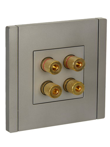 FORTE&PIANO Аудиорозетка 4-мест. FP539 ст. IEK | код FP-S40-K46 | IEK