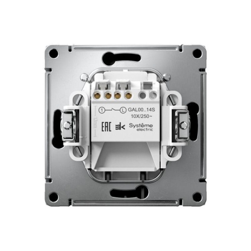 ARTGALLERY ВЫКЛЮЧАТЕЛЬ карточный 10А, без задержки времени, быстр.клемм., КАРБОН | код GAL001014S | Systeme Electric фото 5