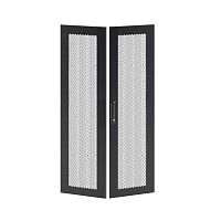 Дверь перфорированная двухстворчатая для IT-CQE 2200 x 600 RAL9005 | код RBITCPMD2260 | DKC
