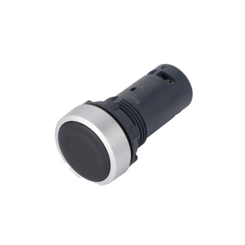 Кнопка SB7 моноблочная 22мм черная с возвратом, металл, 1НО, IP65 | код SB7EA21 | Systeme Electric Кнопка SB7 моноблочная 22мм черная с возвратом, металл, 1НО, IP65 | код SB7EA21 | Systeme Electric