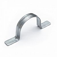 Скоба металлическая двухлапковая СМД d48-50 мм для монтажного пистолета (без отверстий) (50шт/250шт уп/кор) Промрукав | код PR13.1996 | ПРОМРУКАВ