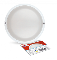 Светильник светодиодный герметичный СПП МД-1565-КРУГ 15Вт 6500К 1350Лм с микроволновым датчиком IP65 140мм IN HOME | код 4690612044101 | IN HOME