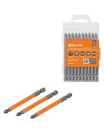 Набор бит PH2x90, односторонних, сталь CrV, Е 1/4, 10 шт., «Гранит» TDM | код SQ1019-0348 | TDM