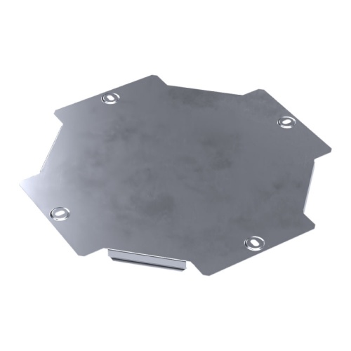 Крышка ответвителя Х-образного Стандарт INOX (AISI 316) 150 Промрукав | код PR16.3225 | ПРОМРУКАВ