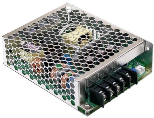 Источник питания AC-DC, 75Вт, ККМ, вход 85...264В AC 47...63Гц/127...370В DC, выход 5В (рег. 4,7...5,8В)/15А, изоляция 3000В AC, в кожухе 129х98х38мм, -20...+70С | код HRP-75-5 | MeanWell Источник питания AC-DC, 75Вт, ККМ, вход 85...264В AC 47...63Гц/127...370В DC, выход 5В (рег. 4,7...5,8В)/15А, изоляция 3000В AC, в кожухе 129х98х38мм, -20...+70С | код HRP-75-5 | MeanWell