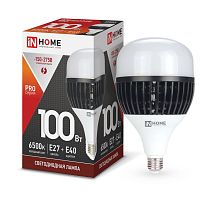 Лампа светодиодная LED-HP-PRO 100Вт 6500К холод. бел. E27 9000лм 150-275В с адаптером E40