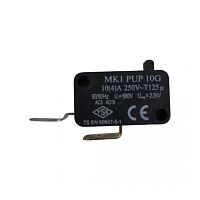 Микро-выключатель 10 A, 250 V AC без лапки | код MK1PUP10G | EMAS