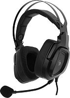 Наушники с микрофоном A4Tech Bloody G570 черный/серый 2м мониторные USB оголовье (G570 (BLACK+GREY) USB) | код 1431312 | A4TECH