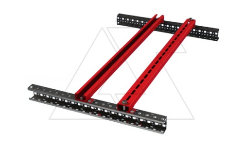 Профиль для тяжелого оборудования, длина 960мм, для щита глубиной 1000мм, 2шт. | код 998-510 | Tekpan Профиль для тяжелого оборудования, длина 960мм, для щита глубиной 1000мм, 2шт. | код 998-510 | Tekpan