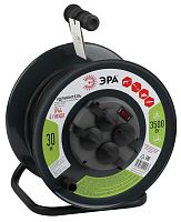 Удлинитель силовой RMx-4es-3x1.5-30m-IP44(KG) на метал. катушке с/з 4гнезда 30м КГ 3х1.5 | Код. Б0046844 | ЭРА