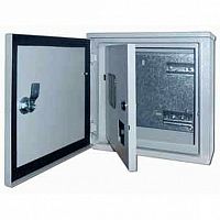 Распределительный шкаф ЩРУН, 7 мод., IP31, навесной, сталь, серая дверь | код. 30410DEK | DEKraft