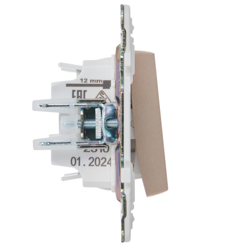 SKANDY Выключ. 1-кл. перекр. 10А SK-V03Sa песоч. IEK | код SK-V13-0-10-K98 | IEK фото 5 SKANDY Выключ. 1-кл. перекр. 10А SK-V03Sa песоч. IEK | код SK-V13-0-10-K98 | IEK фото 5