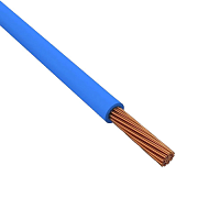 Провод силовой ПуГВ 1х10 голубой ТРТС | код БП-00012564 | ЭлПром