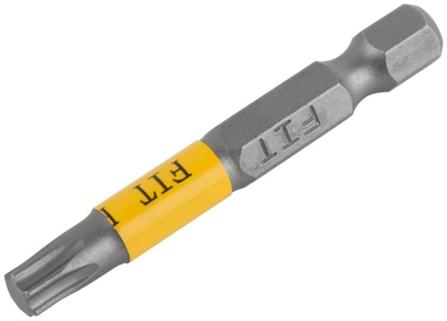 Биты кованые сталь S2 односторонние 50 мм Т30 Профи 2 шт блистер | код 57519 | FIT фото 2