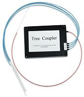 Сплиттер (разветвитель ответвитель) оптический 1х4 одномод. равномерный 1310/1550 3 m 0.9 mm неоконцованный, Hyperline FO-SPL-1x4-E11-0.9-3M | код 45060 | Hyperline