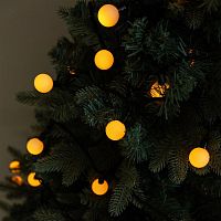 Гирлянда "Шарики" OLDBL70-Y-E 10м 70 желт. светодиод. с доп. соед. до 3-х мод. IP54 SHLights 4690601004406
