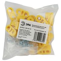 Изолятор для шин NO-224-69 угловой желтый | код Б0062939 | ЭРА