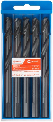 Сверло по металлу Special, HSS-G, 12x151/90 мм, 5 шт. | код 54-962 | FIT фото 3