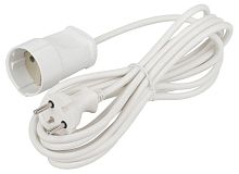 Удлинитель-шнур 1х5м без заземл. 6А IP20 UX(6)-1-5m ПВС 2х0.75 | код Б0039820 | Эра