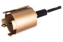 Коронка кольцевая по бетону алмазная безударная в сборе 68 мм | код 33475 | FIT