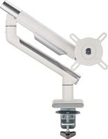 Кронштейн для мониторов Ultramounts UM713W белый 17-32 макс.9кг крепление к столешнице поворот и наклон | код 2003180 | ULTRAMOUNTS