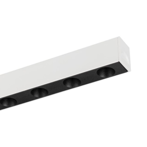 Светильник светодиодный трековый MAG-DOTS-25-L200-6W Warm3000 (WH, 30 deg, 24V) (ARL, IP20 металл, 5 лет) | код 50049 | Arlight