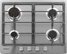 Газовая варочная поверхность Candy CHG6BRX нержавеющая сталь | код 1123547 | CANDY