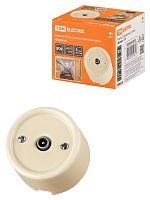 Розетка TV оконечная сл. кость «Болонь» TDM | код SQ1820-0353 | TDM