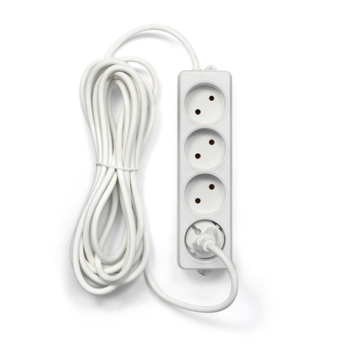 Удлинитель Гарнизон EL-NL4-W-5, 4 розетки допустимый ток 10А, длина 5 метров. | код EL-NL4-W-5 | Гарнизон Удлинитель Гарнизон EL-NL4-W-5, 4 розетки допустимый ток 10А, длина 5 метров. | код EL-NL4-W-5 | Гарнизон