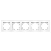 Рамка 5-м Афина универс. бел. | код A1042 | Universal