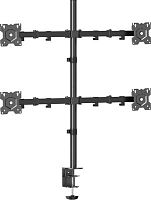 Кронштейн для мониторов Onkron D421E черный 13-32 макс.32кг настольный поворот и наклон | код 1448023 | ONKRON