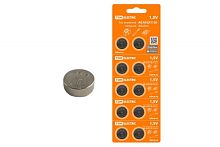 Элемент питания AG10/LR1130 Alkaline 1,5V BP-10 TDM | код SQ1702-0043 | TDM