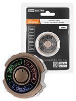 Выключатель Не беспокоить/Уборка 16А 250В бронза, Байкал TDM | код SQ1819-0447 | TDM