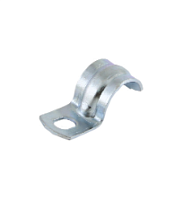 Скоба металлическая однолапковая с внутр. d 12-13 мм (10 шт) TDM | код SQ0409-1002 | TDM