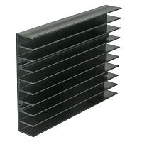 Радиатор охлаждения RUICHI BLA033-100, алюминиевый | код 65499 | Ruichi