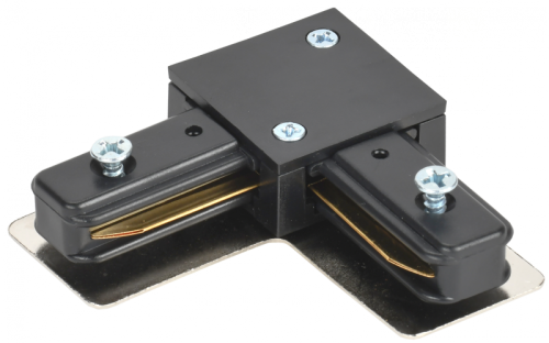 Соединитель L-обр. внутренний для 1Ф ШП черный IEK | код LT-SO0D-SLV-1-K02 | IEK