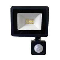 Прожектор светодиодный с выносным датчиком SFL80-20 2835SMD 20Вт 6400К AC220В/50Гц IP65 в компактном корпусе черн. SAFFIT 29522